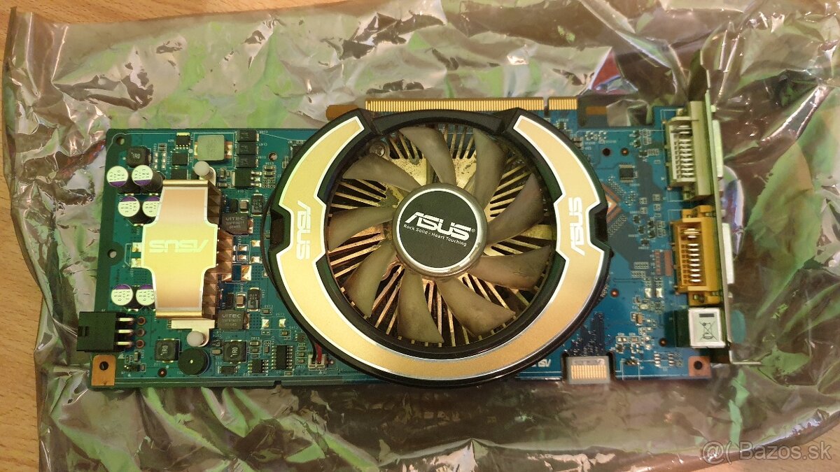 Predám zberateľskú retrokartu Asus GeForce 8800GT