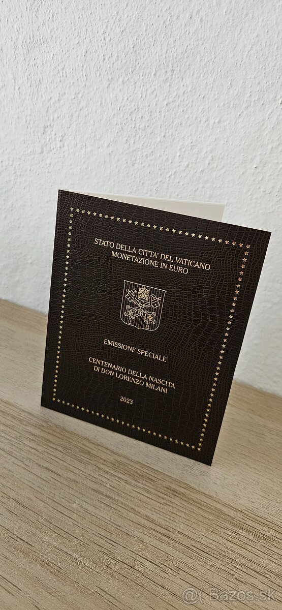 Vatikán 2023 sada s 5 Euro mincou
