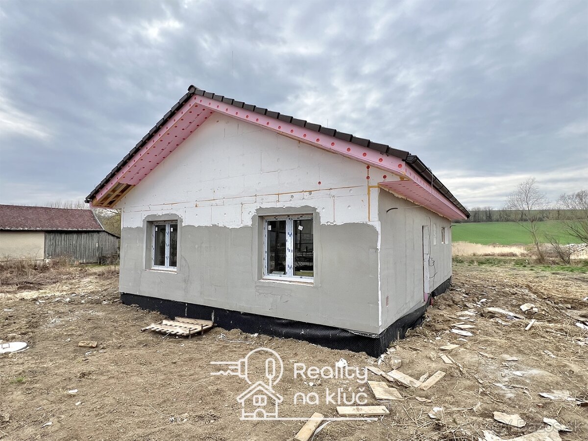 Na predaj novostavba 3-izbový rodinný dom v obci Čechy