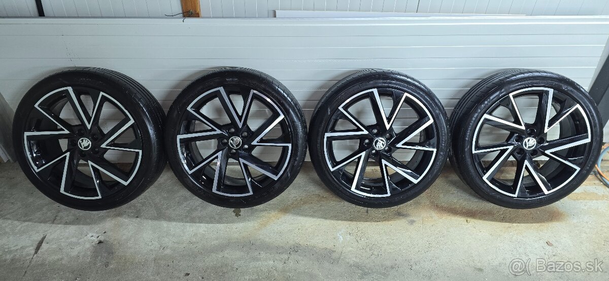 Disky Škoda s letnými pmeu 205/45 R18