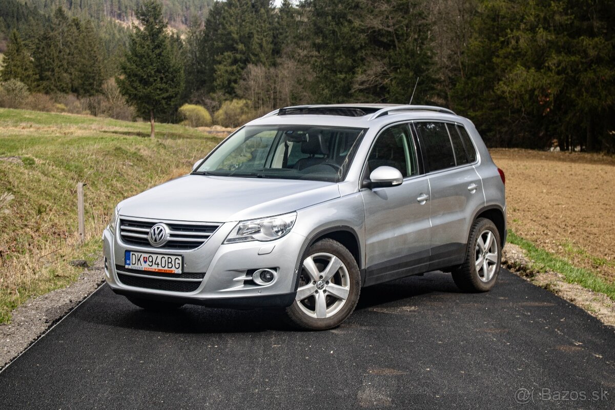 VW Tiguan 4x4 DSG 2.0 TDI 103kW Panoarma, Koža