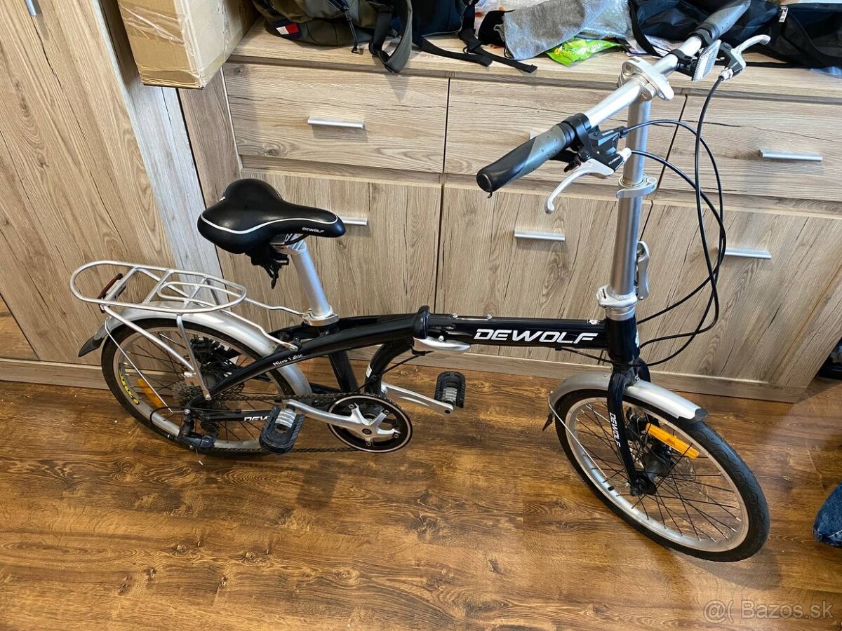 Výborný skladací bicykel vo výbornom stave Defolf