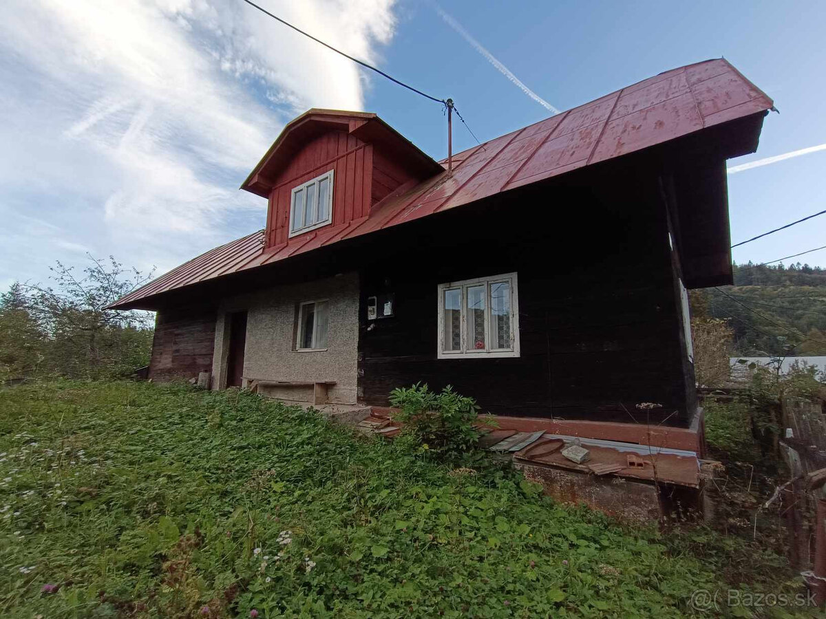 IBA U NÁS Drevenica na predaj v obci Rudinská, Kysucké Nové