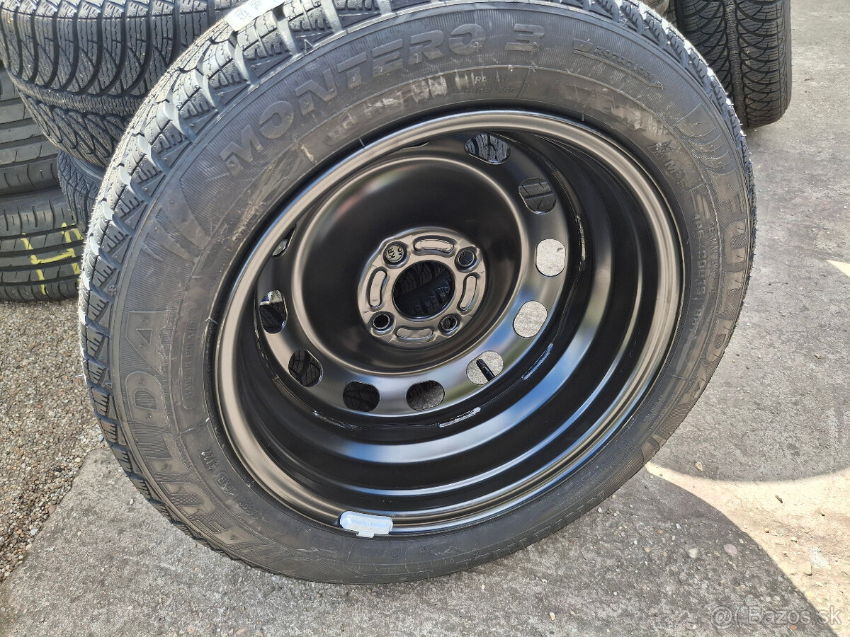 plechové disky "FORD" 4x108 15" pneu 185/60 r15 NOVÉ TOP