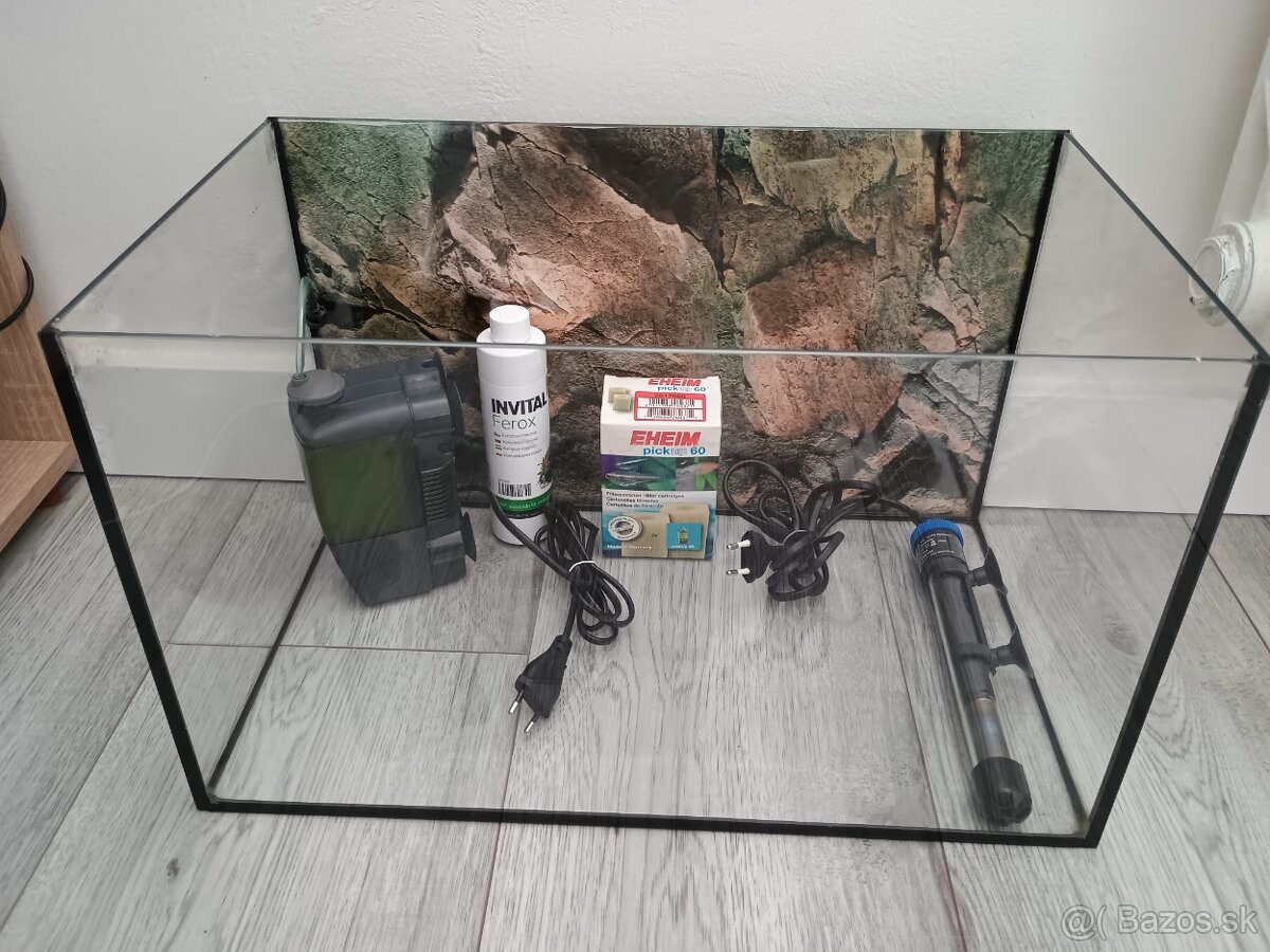 Akvárium 45l.komplet