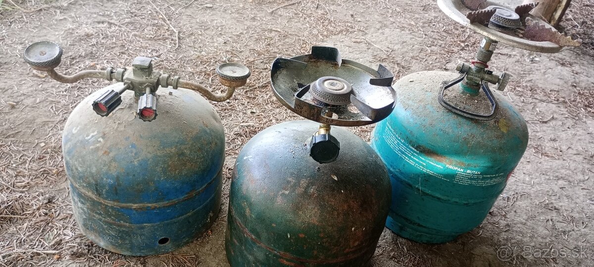 Predám plynové variče a 2kg fľaše na proban butan