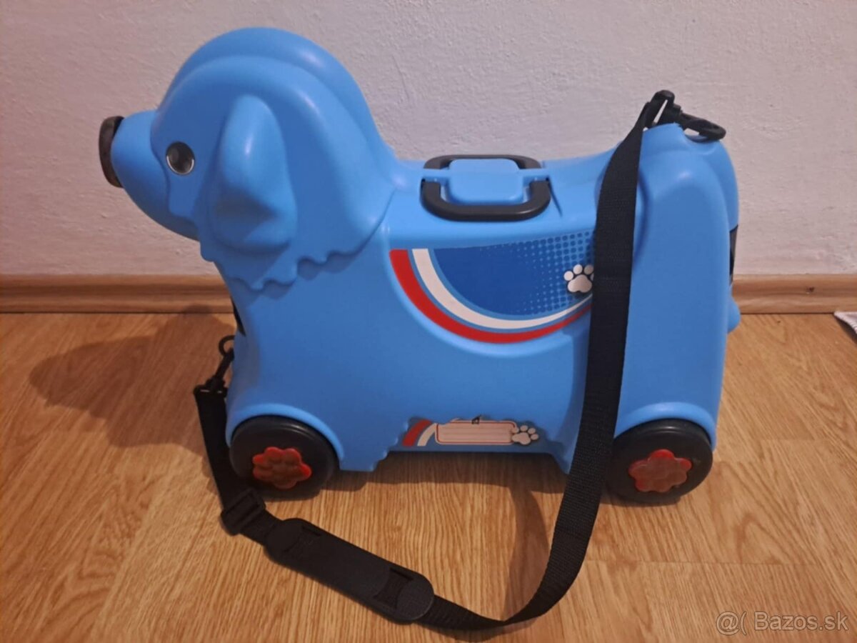 Detský kufor odrážadlo 2v1