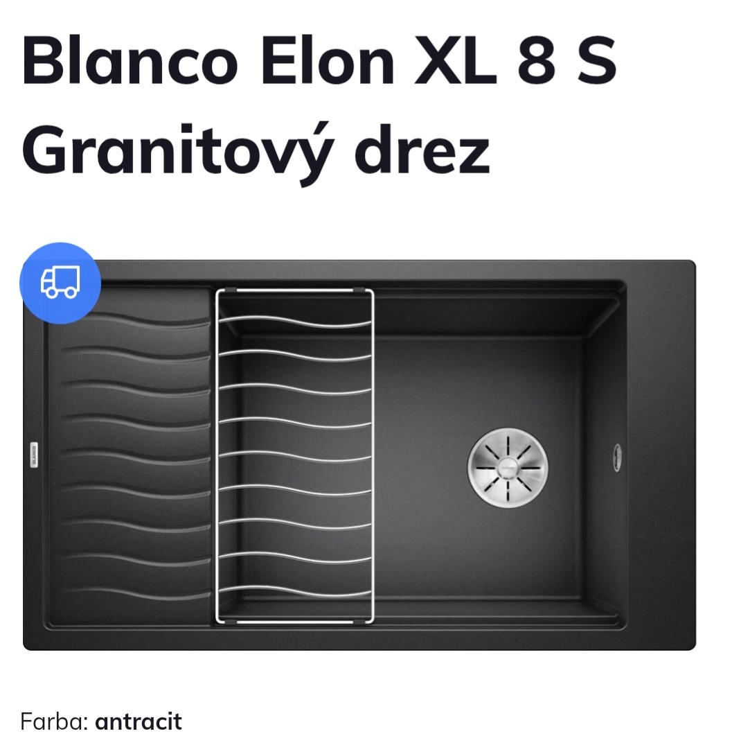 Predám nový granitový kuchynsky drez