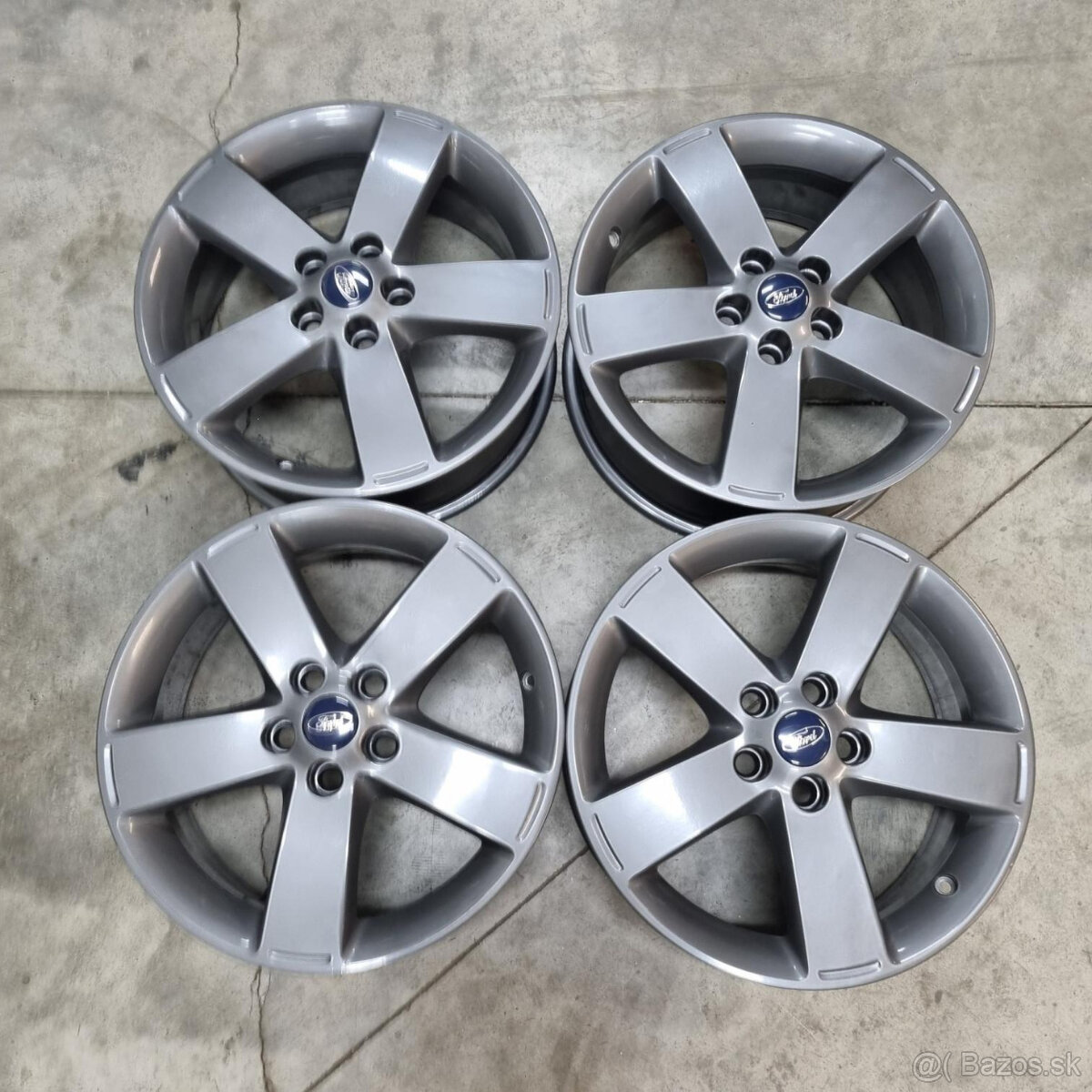 Hliníkové FORD disky 5x108 R17 7J ET55