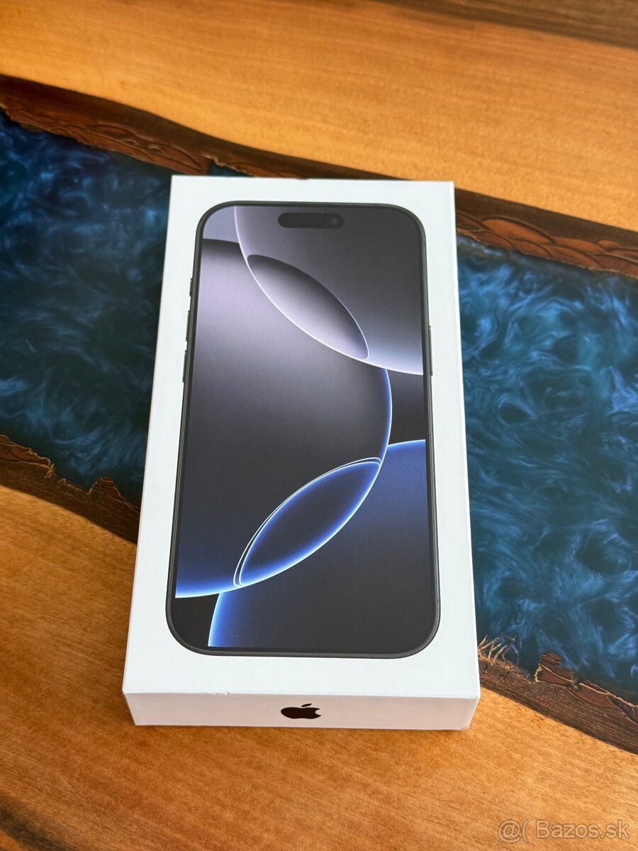 iPhone 16 Pro Max 256gb Black Zaruka Orange