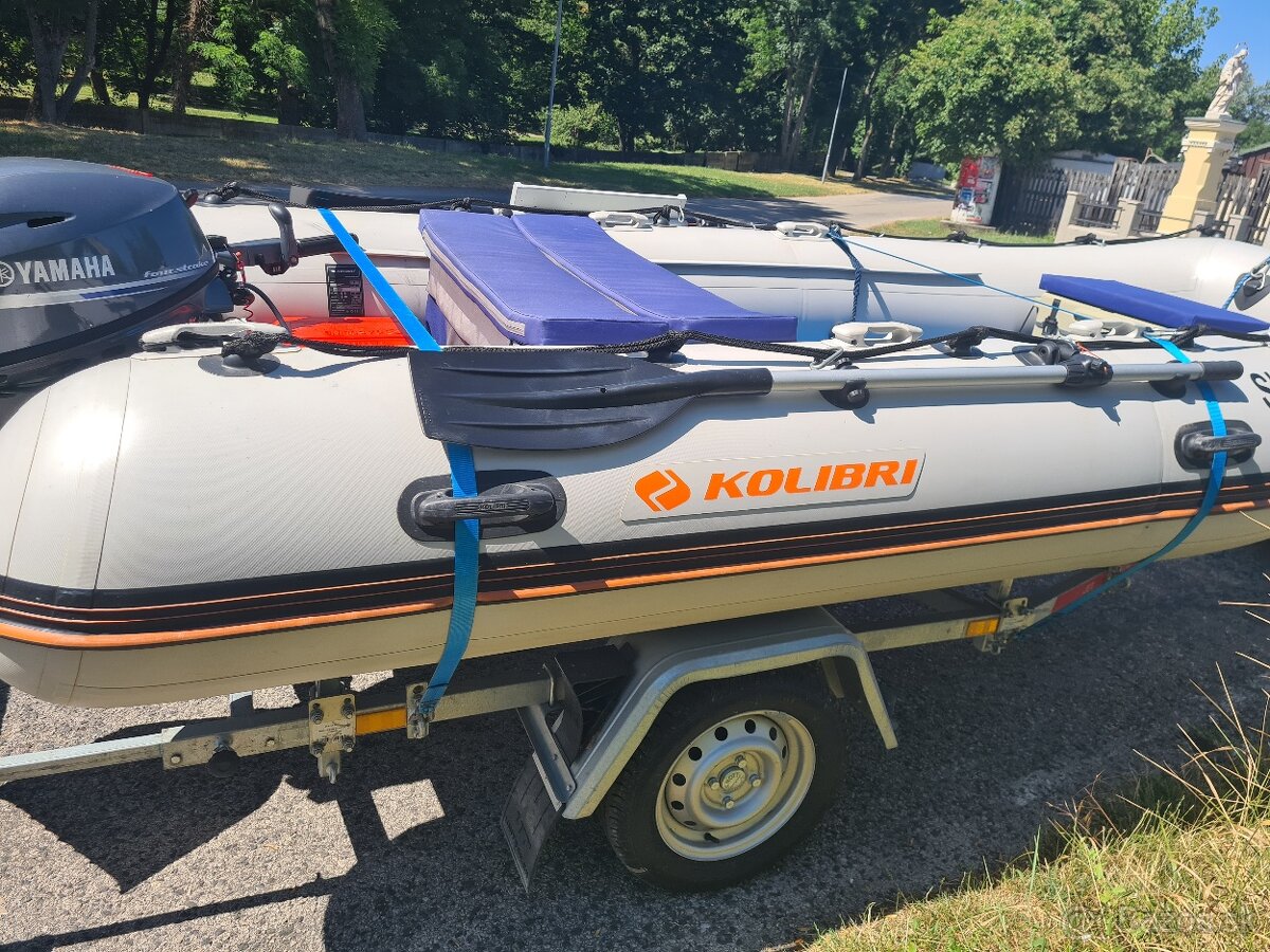 Predám motorový čln kolibri 400 DSL Yamaha 25hp
