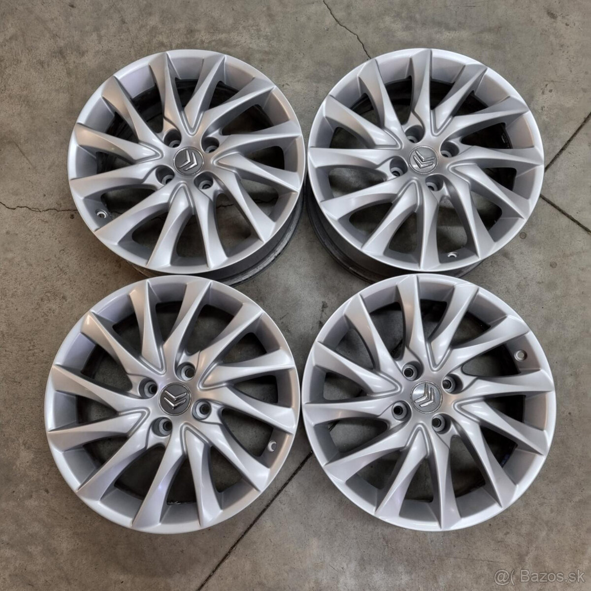 Hliníkové Citroen disky 4x108 R17 6,5J ET26