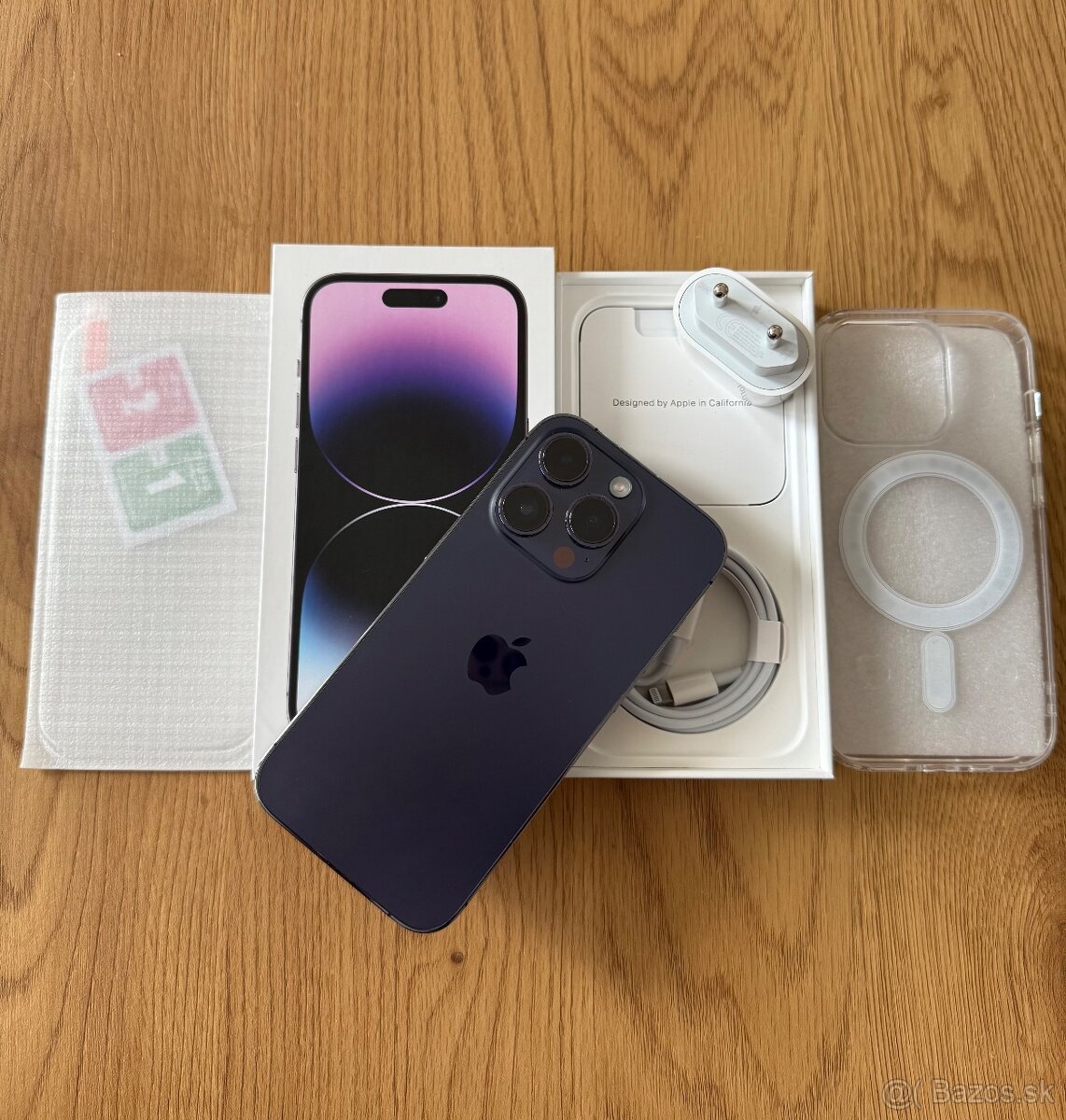 iPhone 14Pro 128gb Deep Purple -komplet príslušenstvo záruka