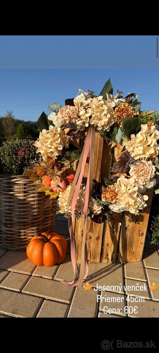 Handmade venčeky na dvere