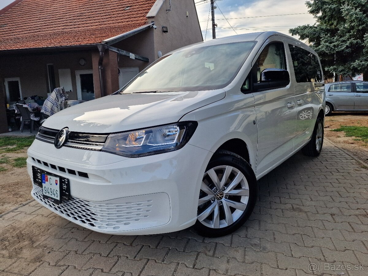 Volkswagen Caddy Maxi 2.0 TDi 122k DSG7 7-miestne (diesel)