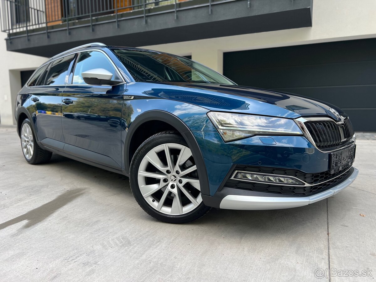 Škoda Superb Combi Scout 2.0 TDI DSG 110kW