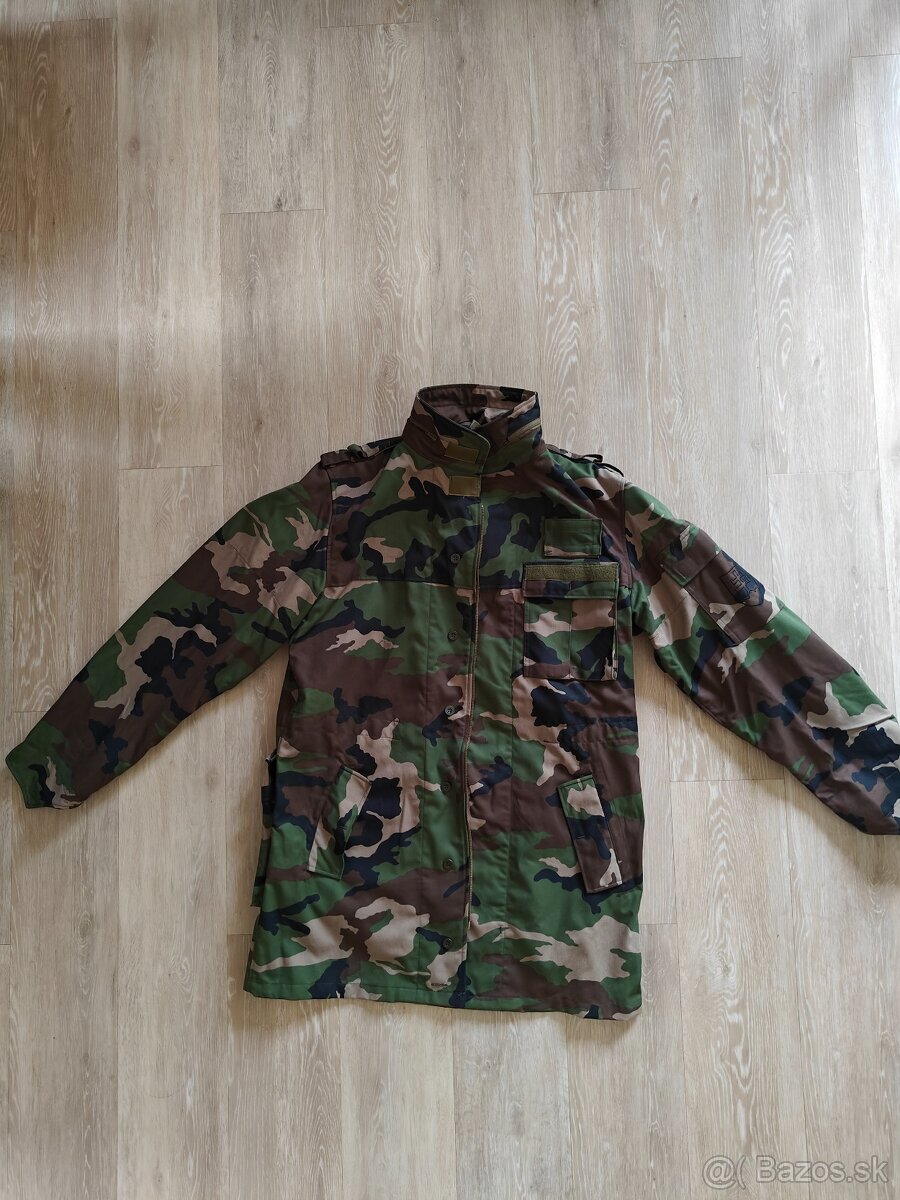 Predám vojenskú bundu - kongo