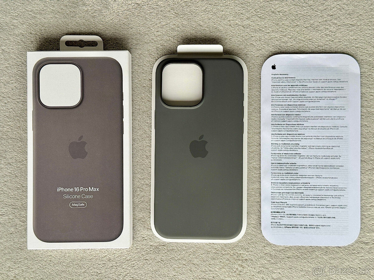 Originál Apple iPhone 16 Pro Max silikónový kryt