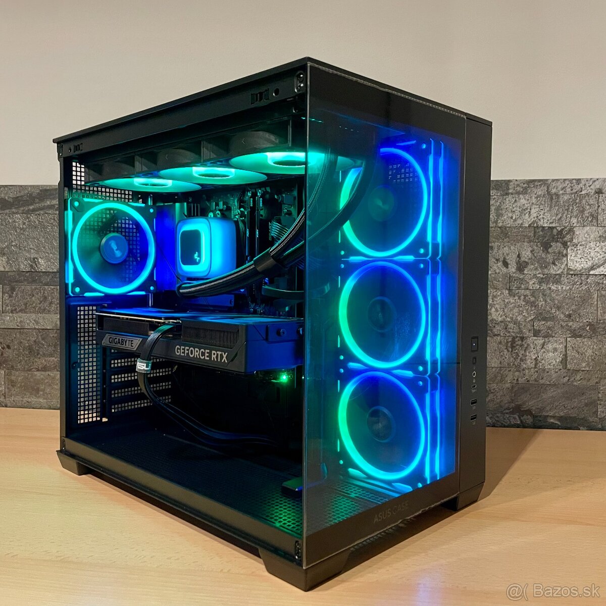 Ultra PC - R7 7800X3D,RTX 5080 16GB,32GB DDR5,2TB NVMe,1200W