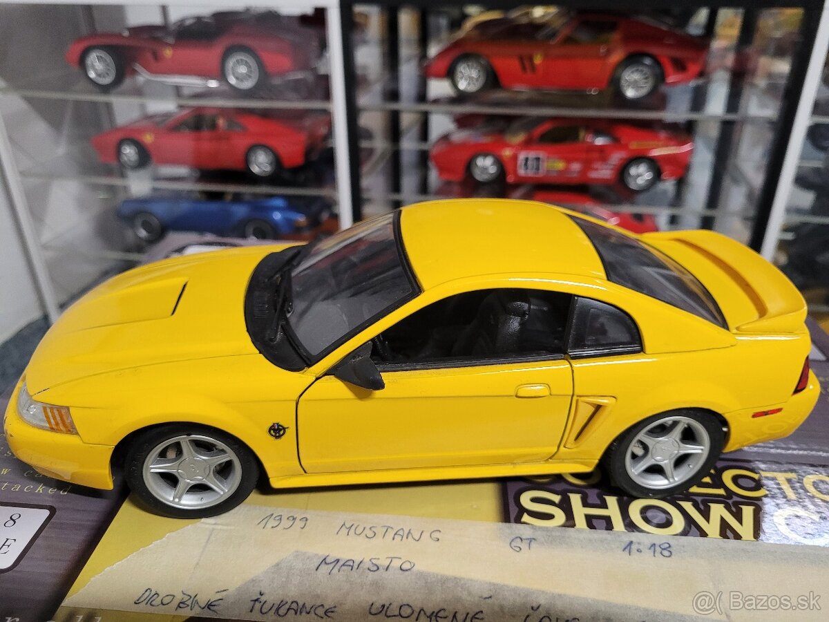 Model 1:18 Mustang GT 1999  Maisto