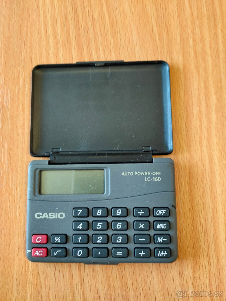 Vrecková retro kalkulačka Casio