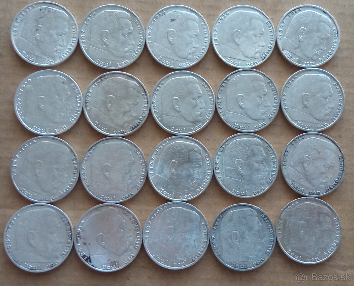 20x 2 RM 1937-39