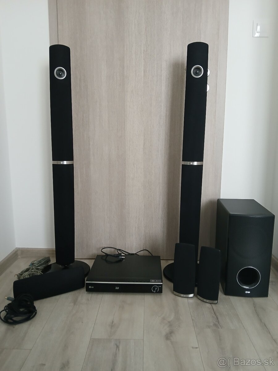 LG Blu-ray 3D domáce kino