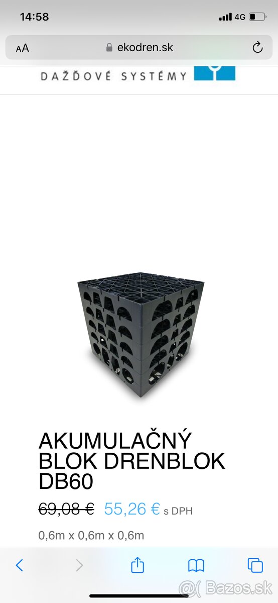 Drenážne kocky