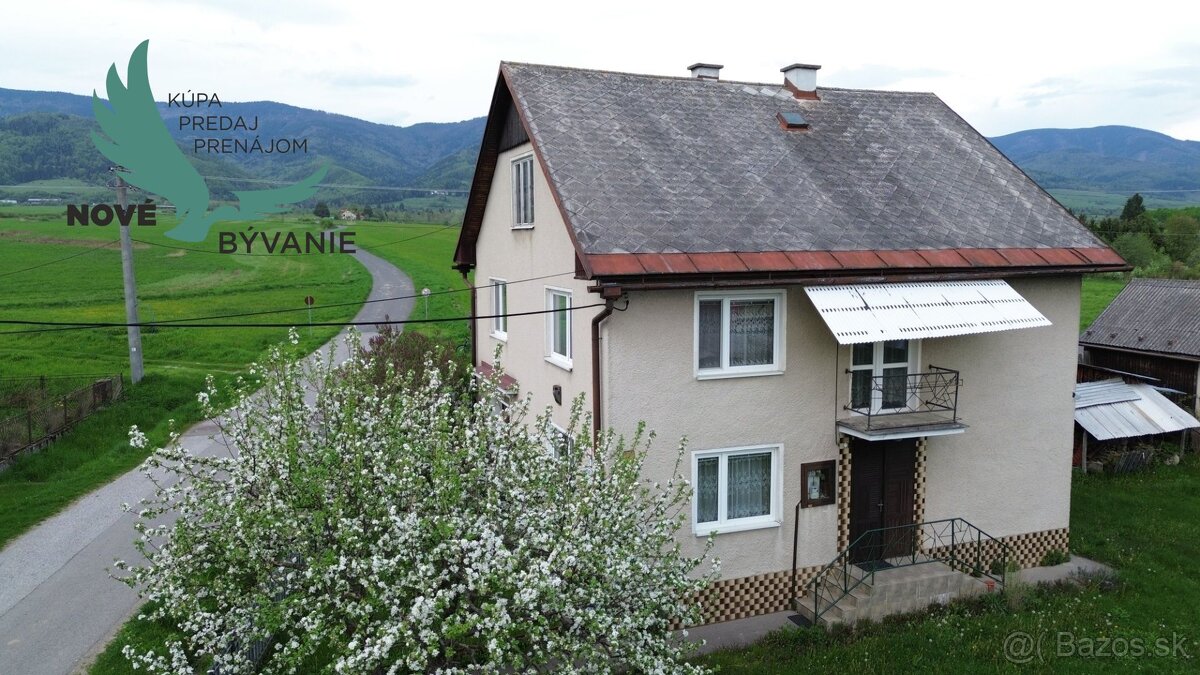 Pekný zachovalý rodinný dom v obci Závadka nad Hronom