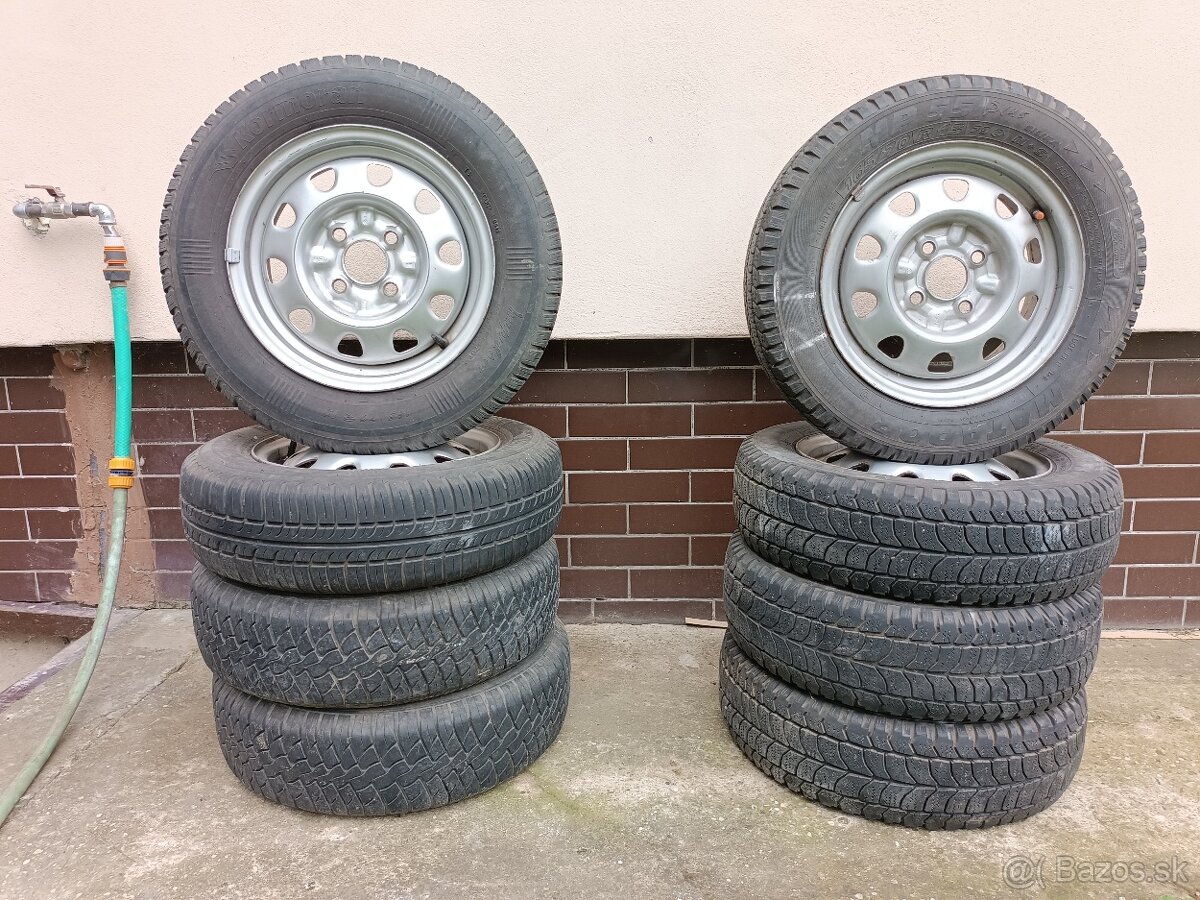 Letné a zimné pneumatiky 165/70 R13