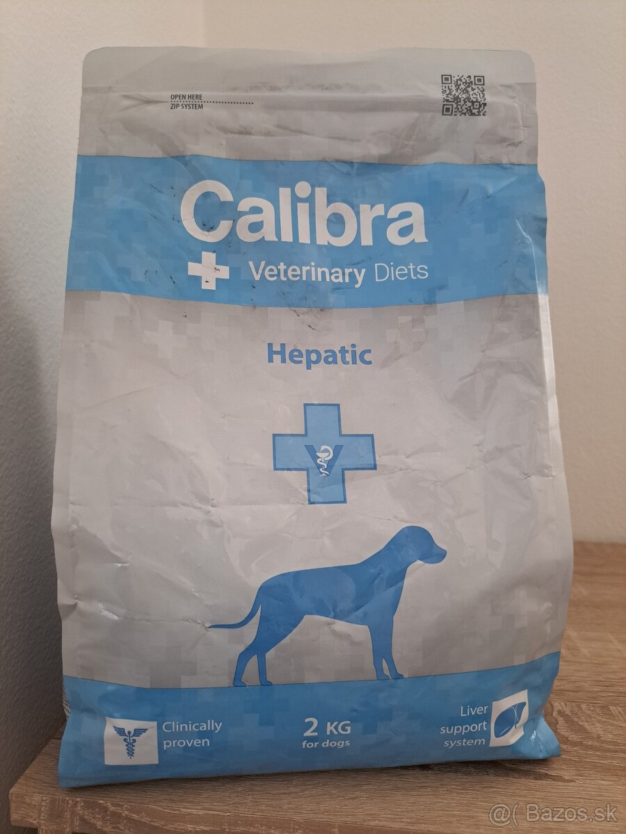 Krmivo Calibra Veterinary Diets Dog Hepatic 3 x 2kg