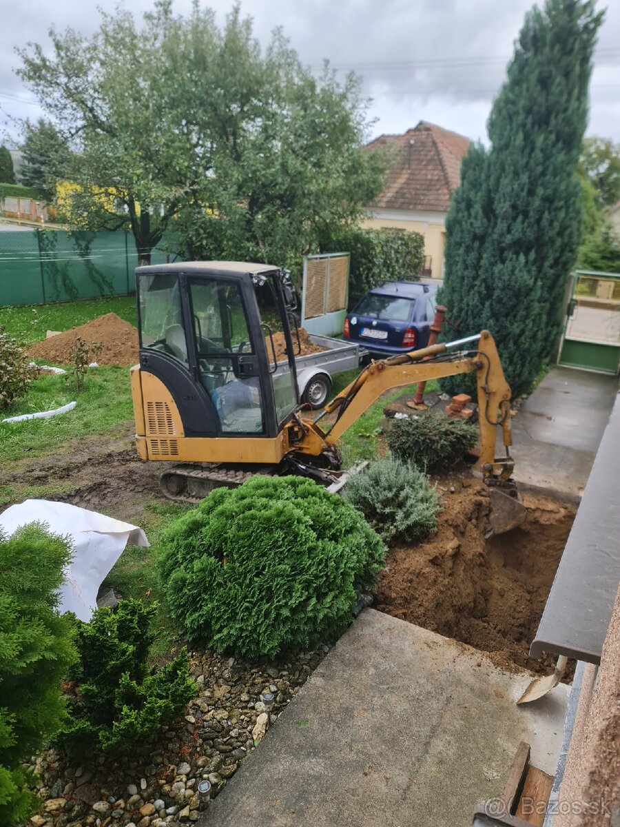 Zemné výkopové práce