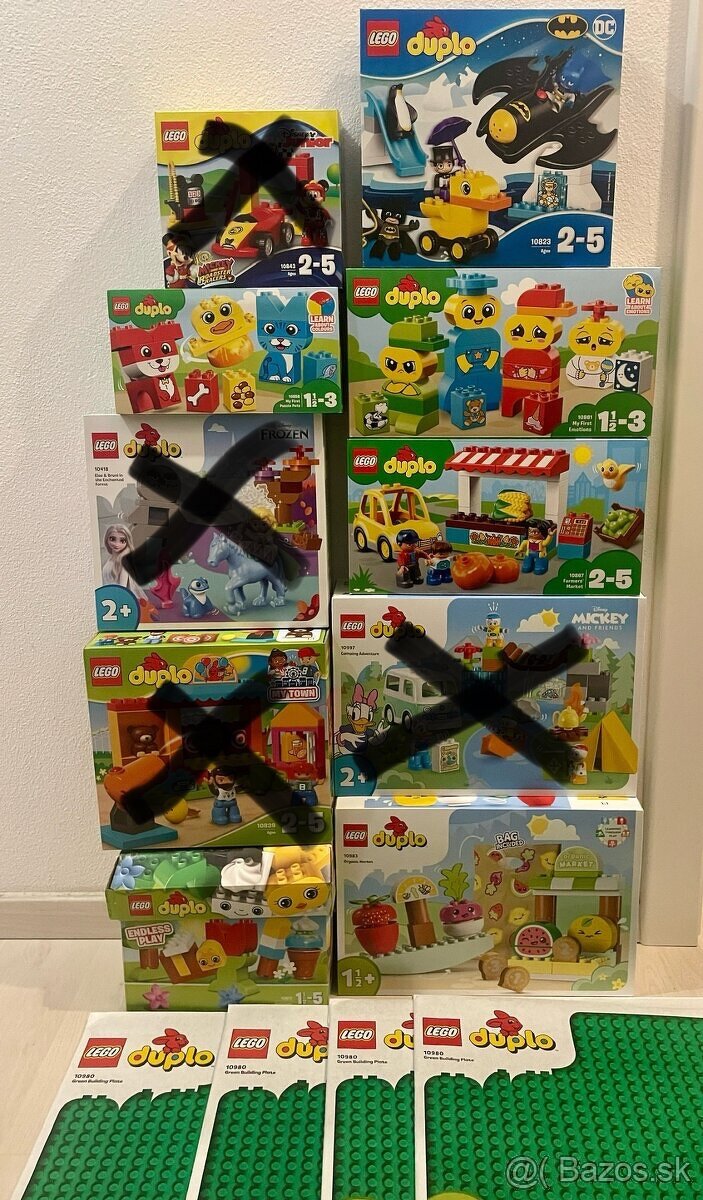 Lego DUPLO nove sady