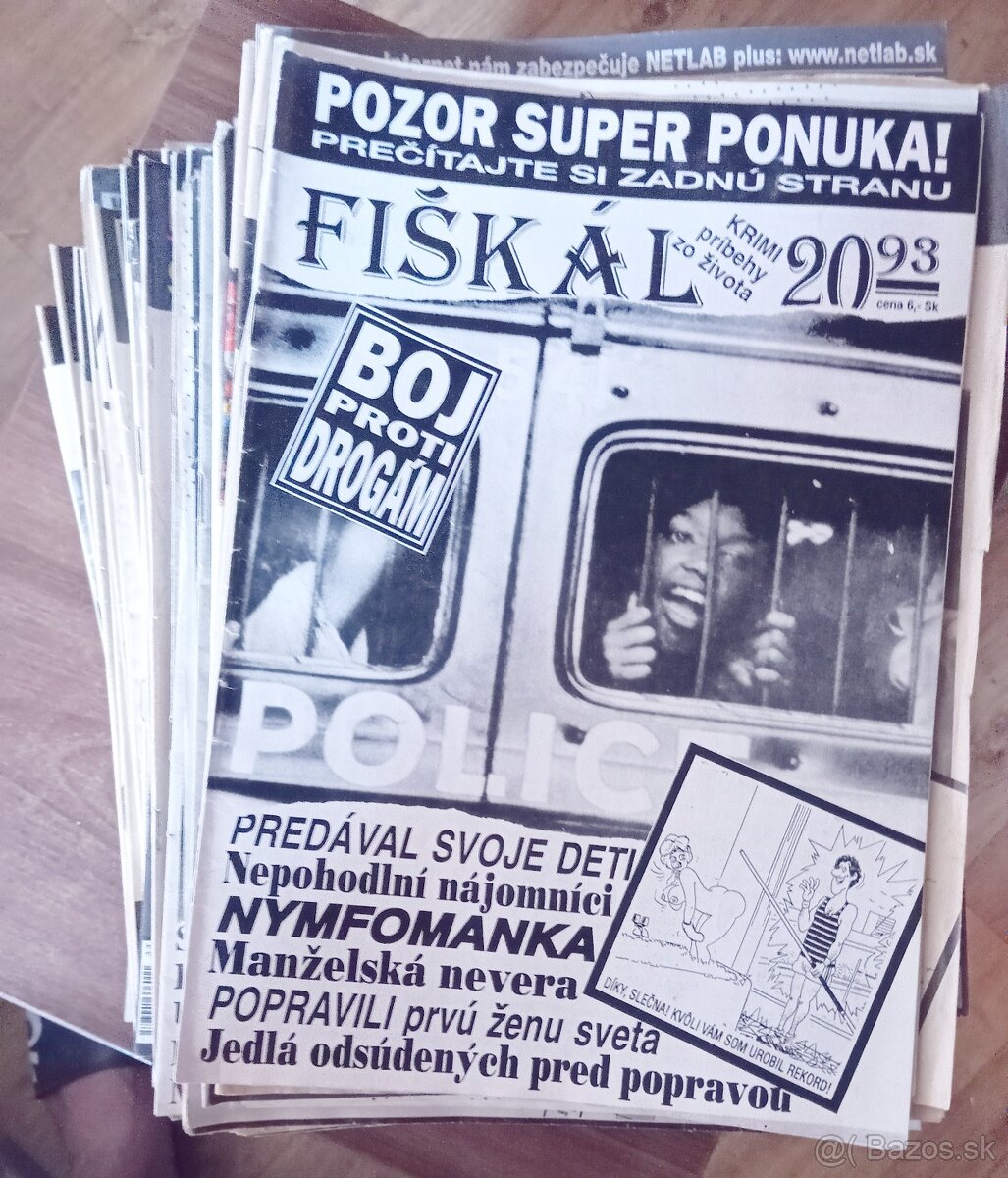 STARÉ ČASOPISY FÍŠKÁL BOSORKA
