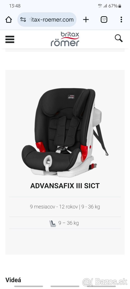 Britax Römer ADVASAFIX III SICT