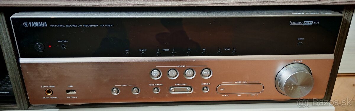 Receiver Yamaha , cena dohodou