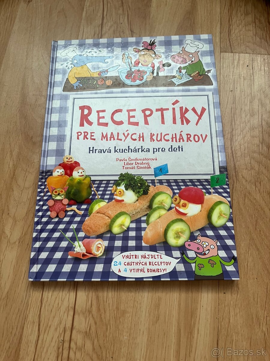 Kniha - Receptíky pre malých kuchárov