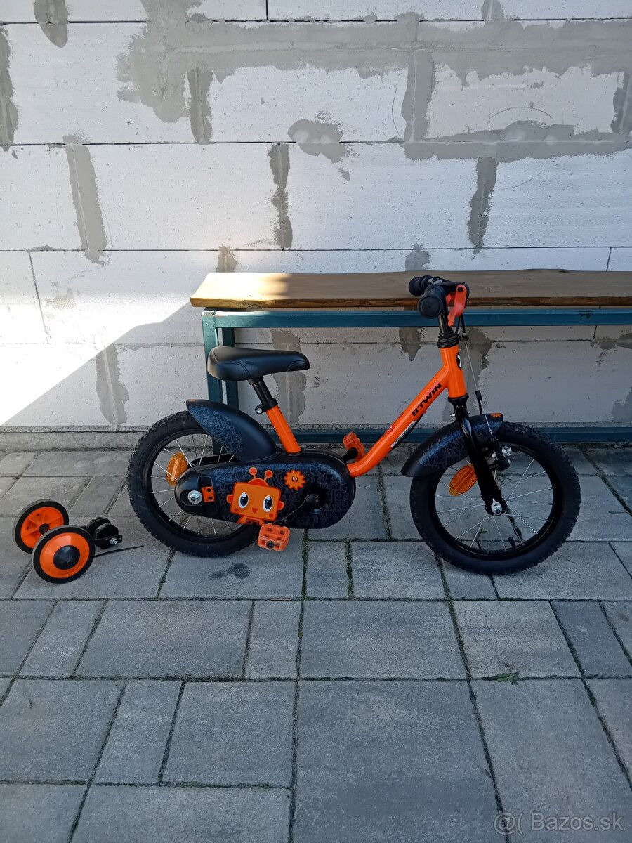 Detský bicykel B-TWIN veľkosť 14