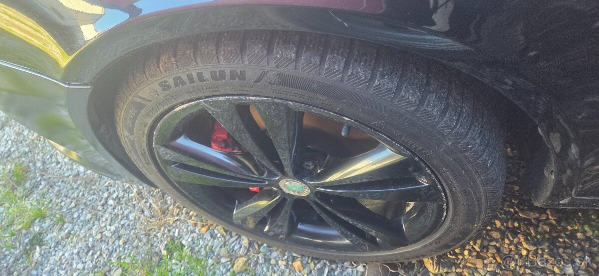 ALU DISKY 5X112 R18" + Pneu Zimne