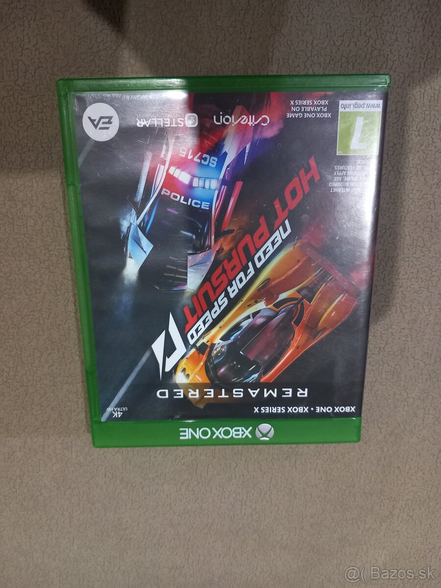 XBOX ONE NEED FOR SPEED HOT PURSUIT REMASTERED
