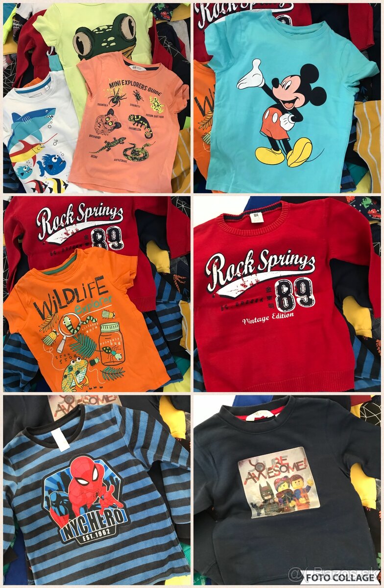 Oblečenie pre chlapca- veľ.104,110,116.