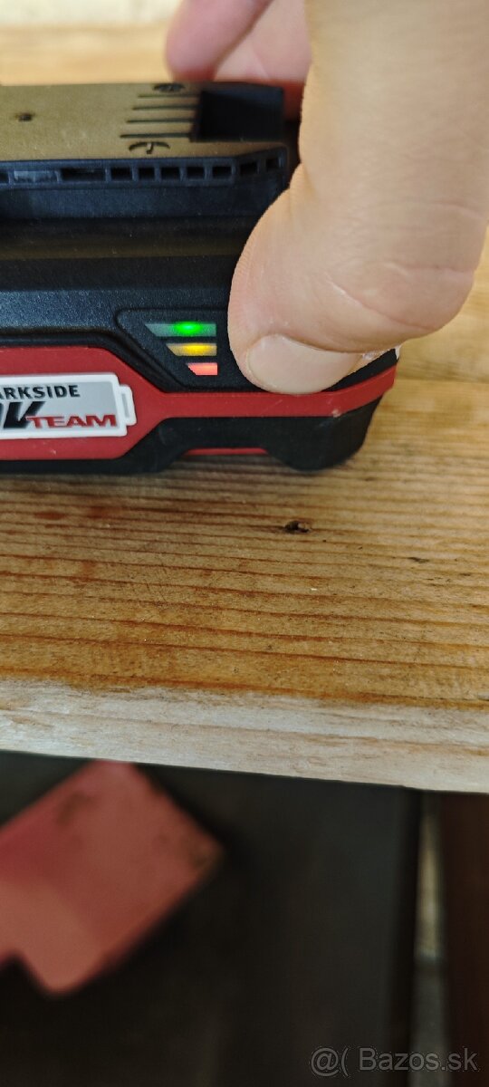 Baterky parkside litkum - ionovy akumulator 2Ah