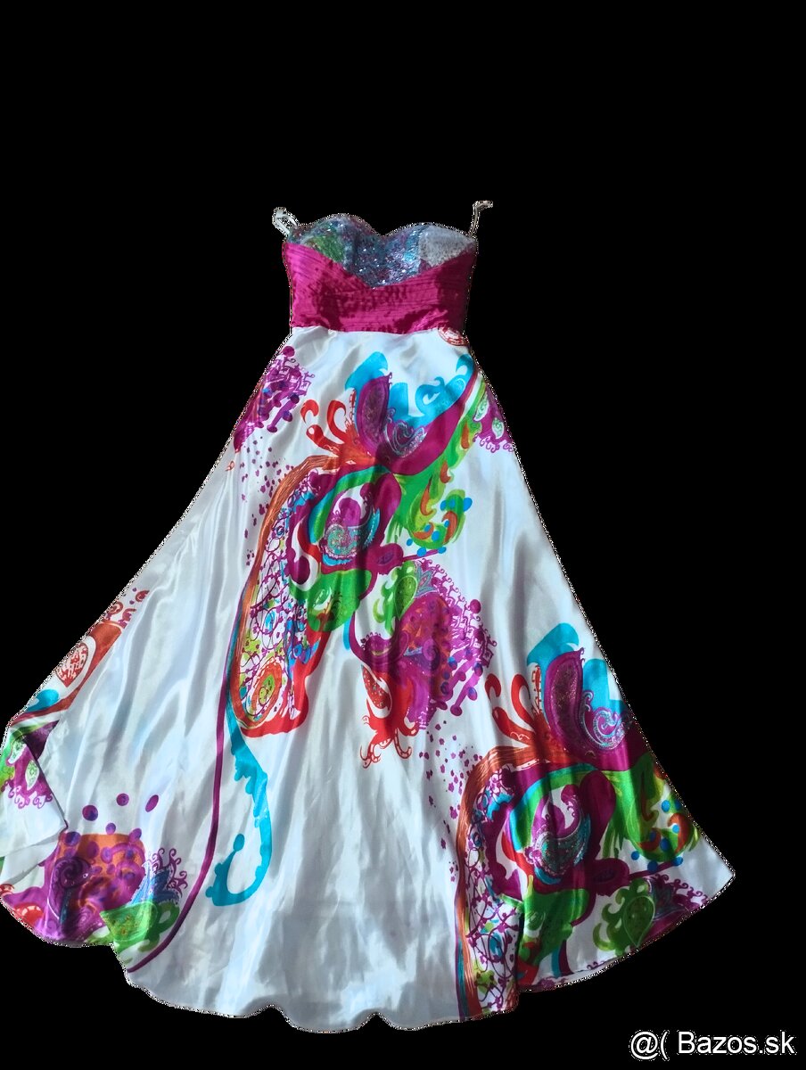 Farebné spoločenské šaty  zn. Pretty everything