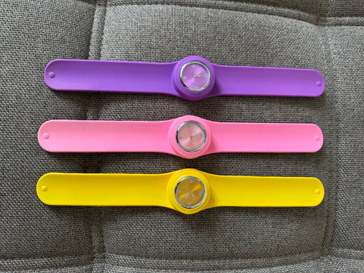 Silikónové hodinky