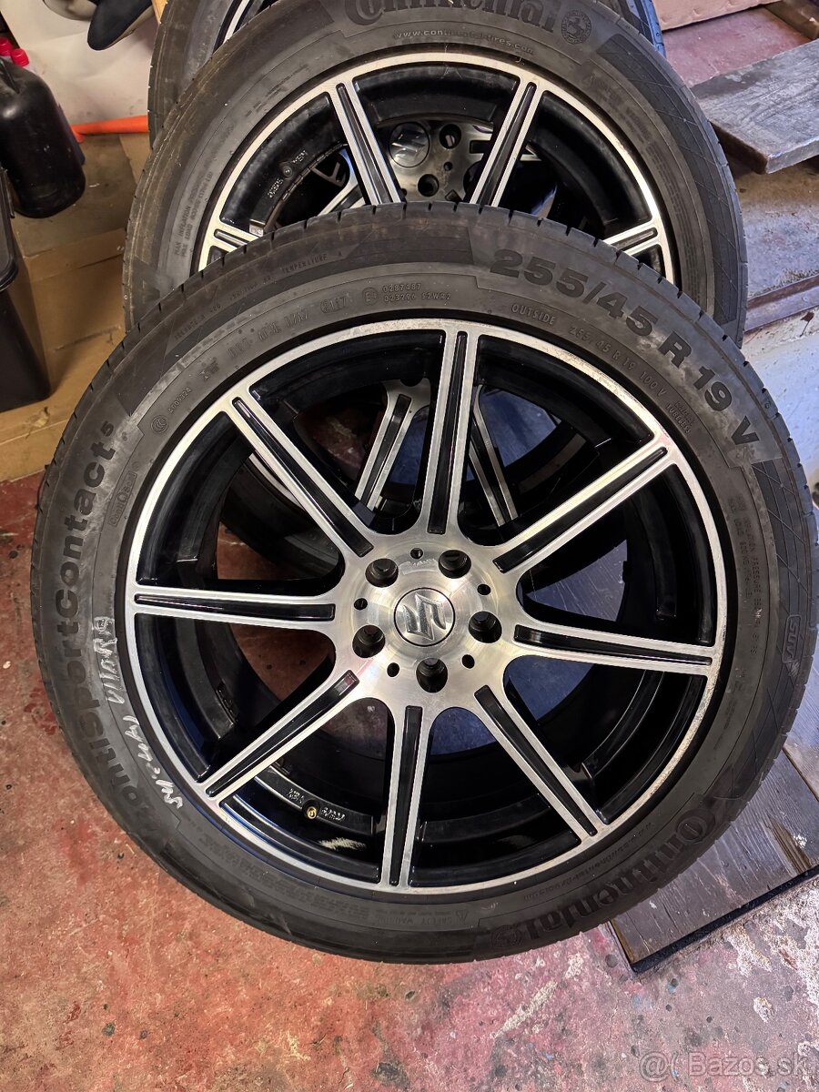 Predám hliníkové disky r19 na Suzuki grand Vitara