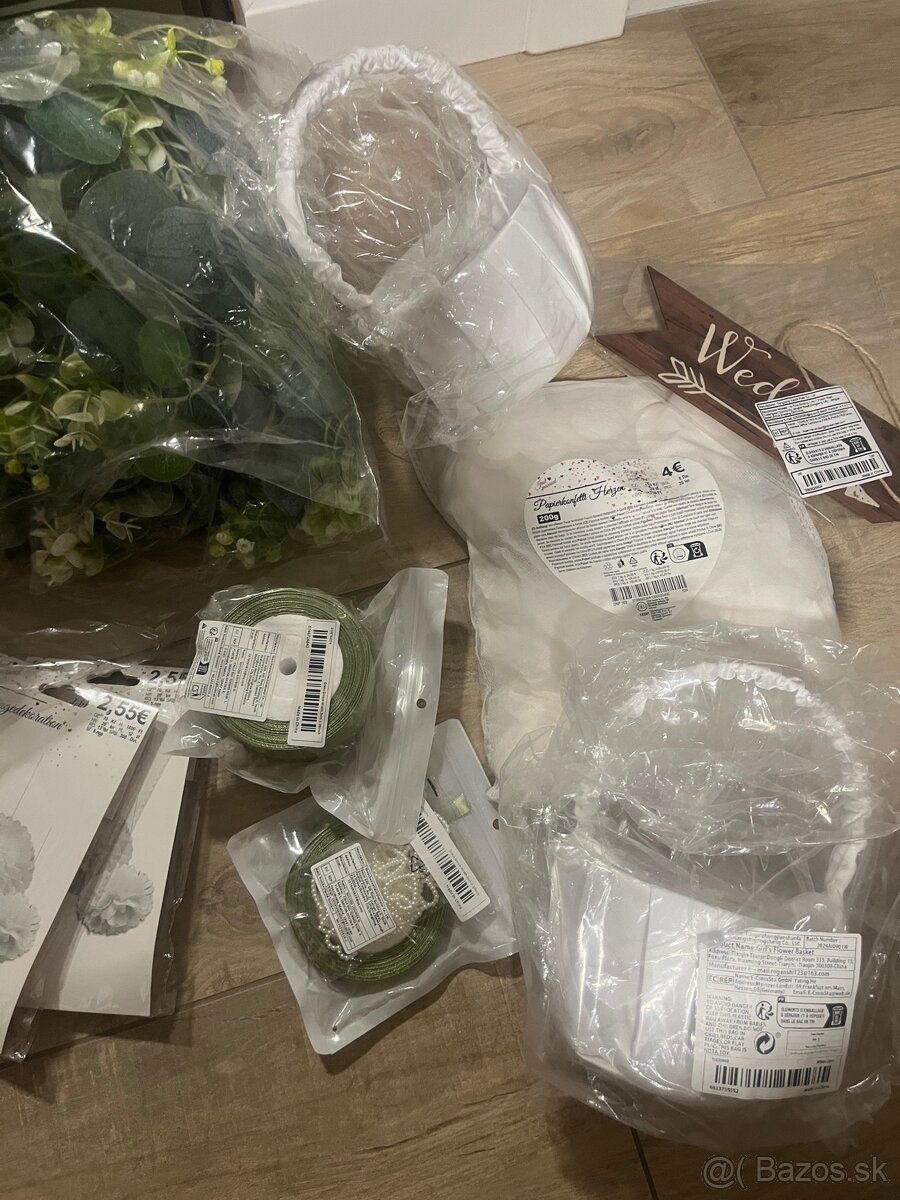 Svadobné dekorácie