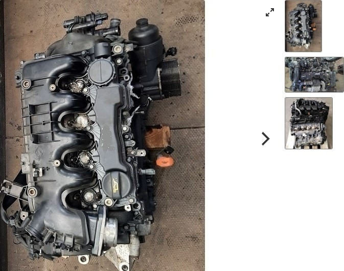 predám MOTOR 9HZ 1.6 HDI Peugeot 16V 9HY, Citroen 9HW PEUGEO