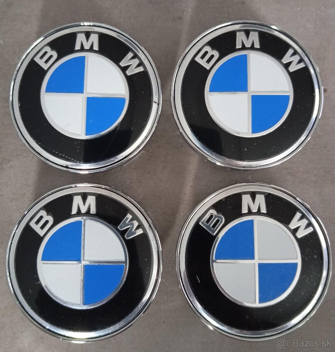 BMW 60 mm stredové krytky kolies