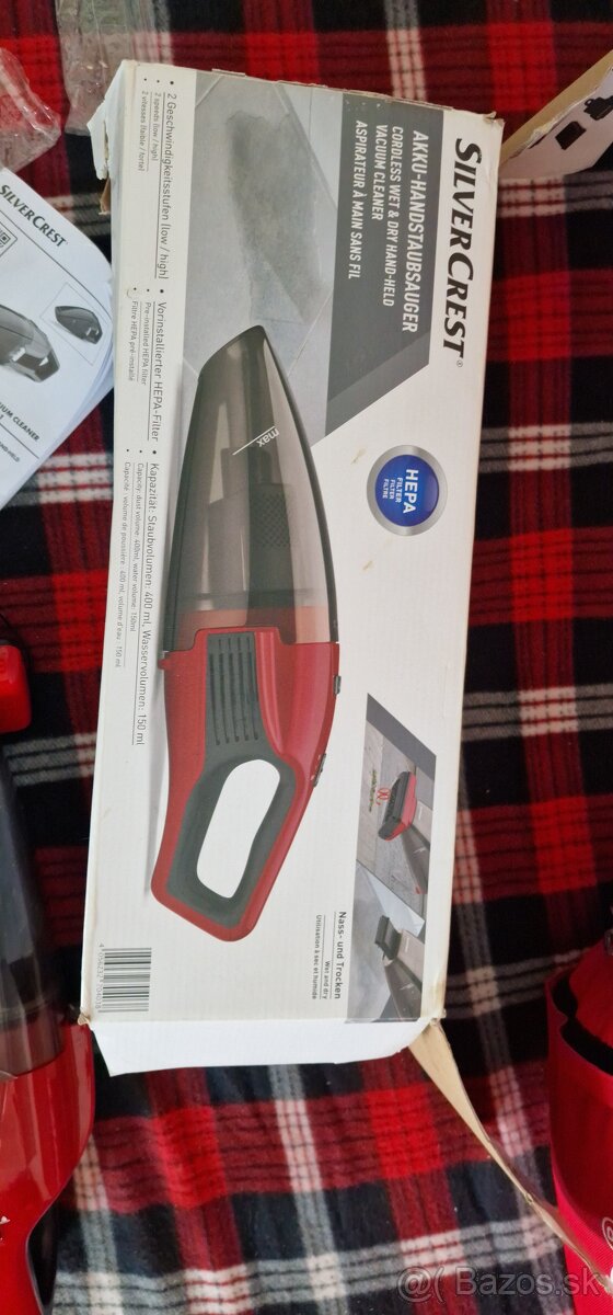 Akku ručný vysávač