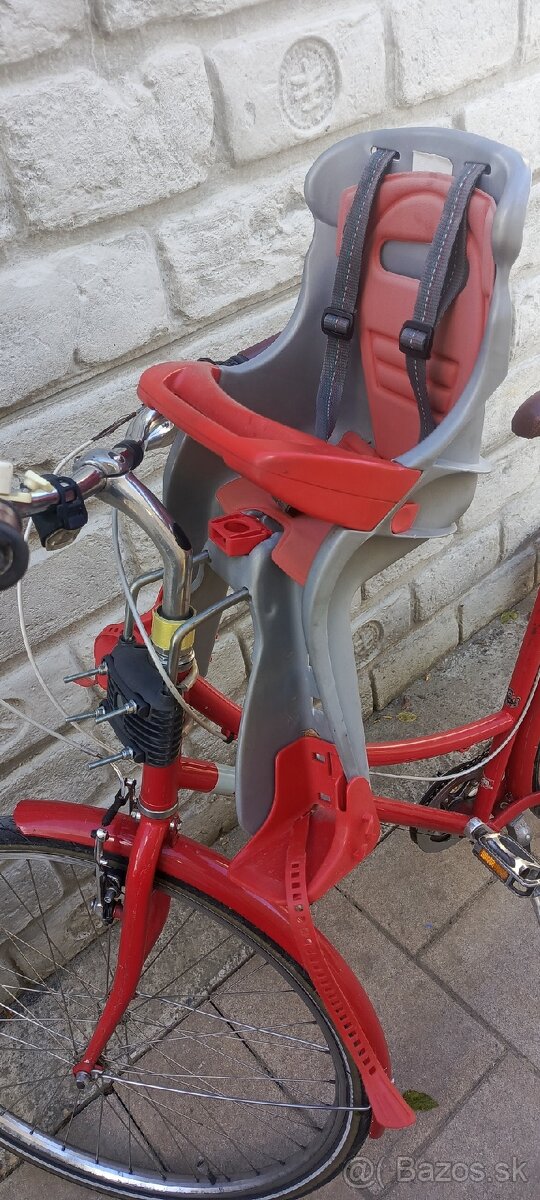 Detská sedačka na bicykel predná